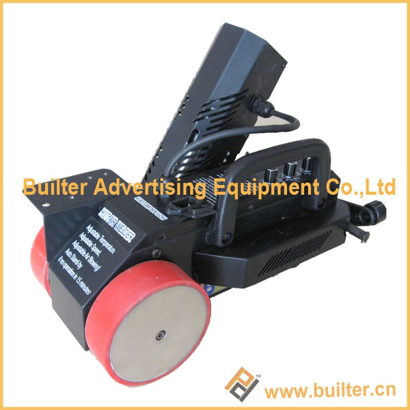 Hot air PVC banner welder