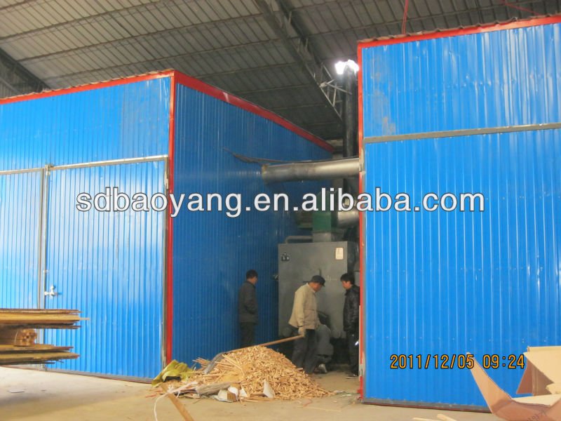 hot air stram wood drying equipment