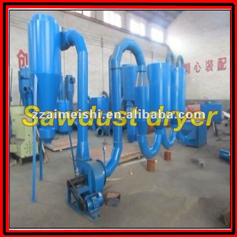 hot airflow wood chips sawdust dryer