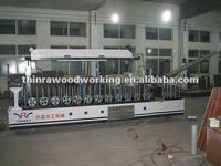 hot and cold glue combine profile wrapping machine