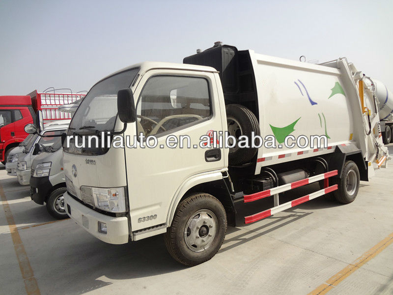 Hot! Dongfeng Furuika 4*2 garbage refuse compactor truck