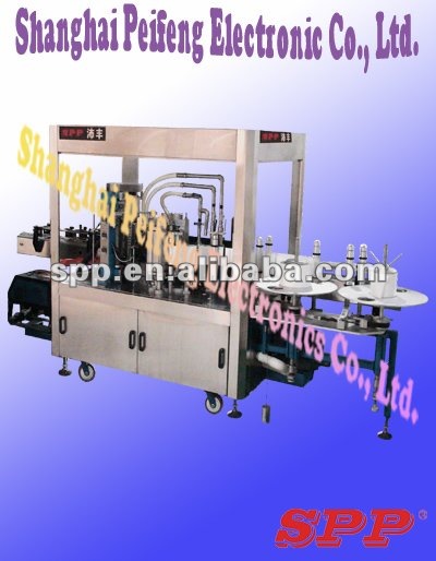 Hot glue labeing machine for round bottle