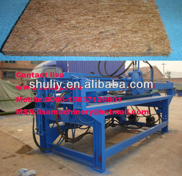 hot high Quality Coconut Fiber Mattress Knitting Machine/Hemp Palm Mattrepalm fiber ss Knitting/Weaving Machine/0086-15838061730