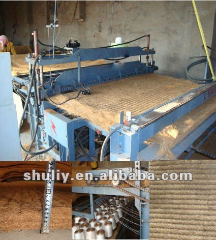 hot high Quality Coconut Fiber Mattress Knitting Machine/palm/foam mattress making machine/0086-15838061730