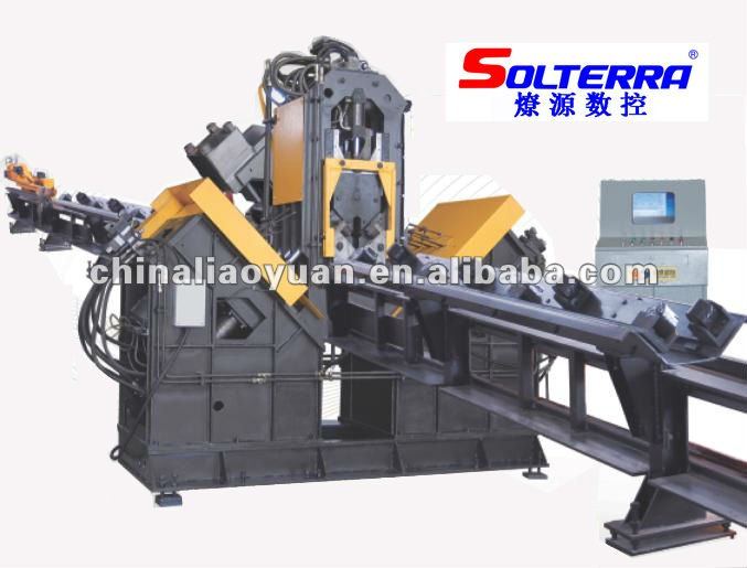 Hot Machine!CNC Angle steel Marking Drilling Production Line for power transmission tower