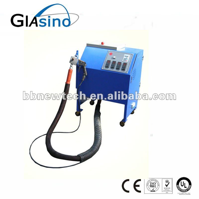 Hot melt coating machine for insulating glass and double glazing