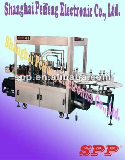 Hot melt glue label machine