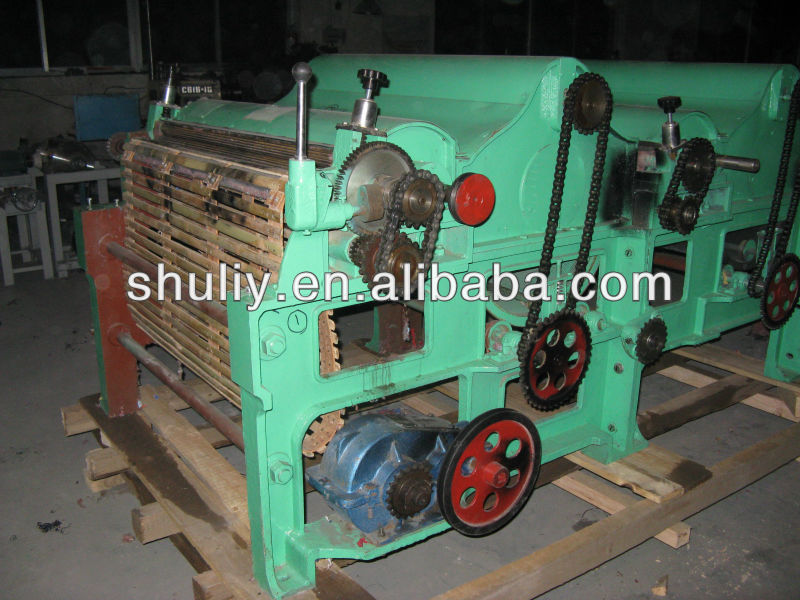 hot new design cotton/textile waste tearing machine+0086 15838061730