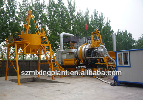 hot QLB80 asphalt mixing plant with high efficiency for export