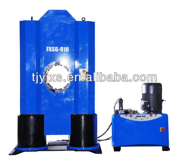 Hot quality large diameter hydraulic hose crimping machine