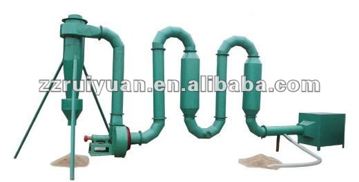 Hot sale air flow dryer for sawdust, powder, etc.