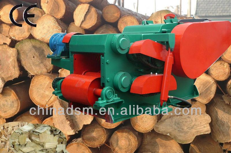 Hot Sale Aspen Wood Chip Machine, Diesel Engine Wood Chipper