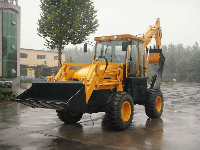 Hot sale backhoe loader with CUMMINS engine