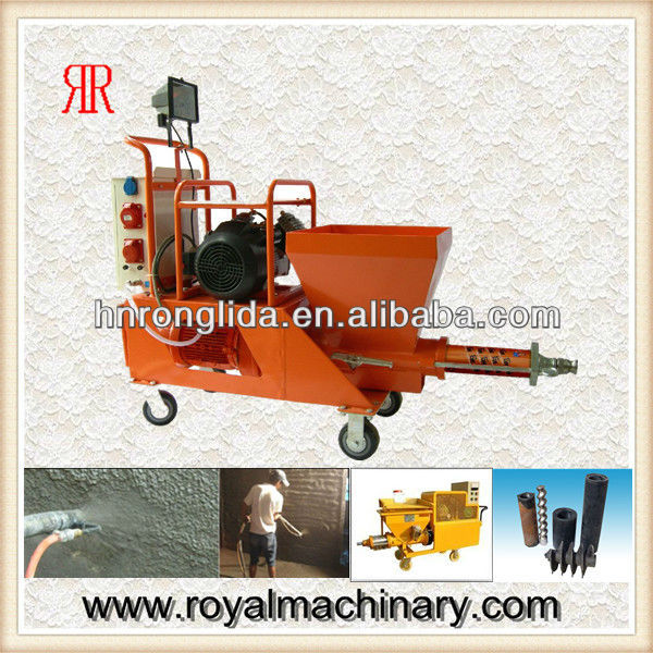 Hot sale boom mortar sprayer machine