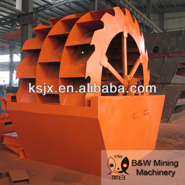 hot sale bucket wheel sand washer with great washing rate