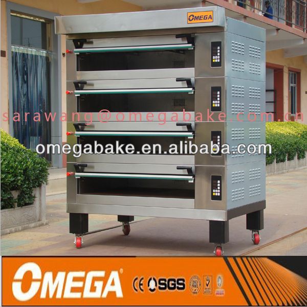 Hot Sale Commercial Electricity Saving Stainless Steel Double Deck Oven