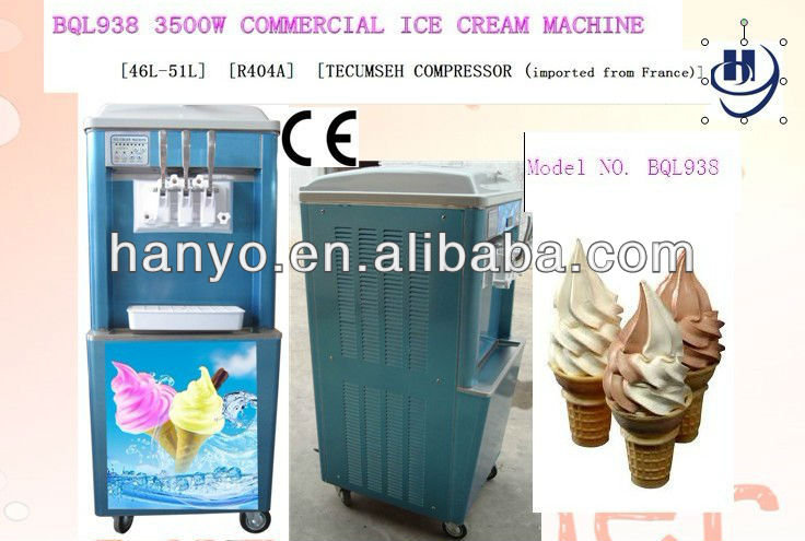 hot sale commercial ice cream machine