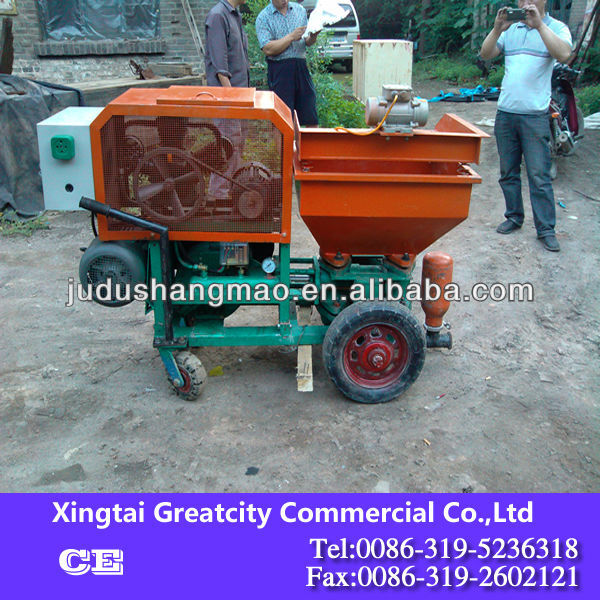 Hot sale construction mortar sprayer/ cement spraying machine