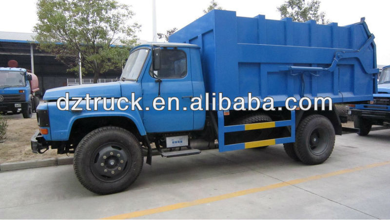 HOT SALE Dongfeng 140 convex head new docking garbage truck 10 tons