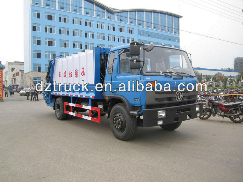 HOT SALE Dongfeng 153 4*2 compact garbage trucks