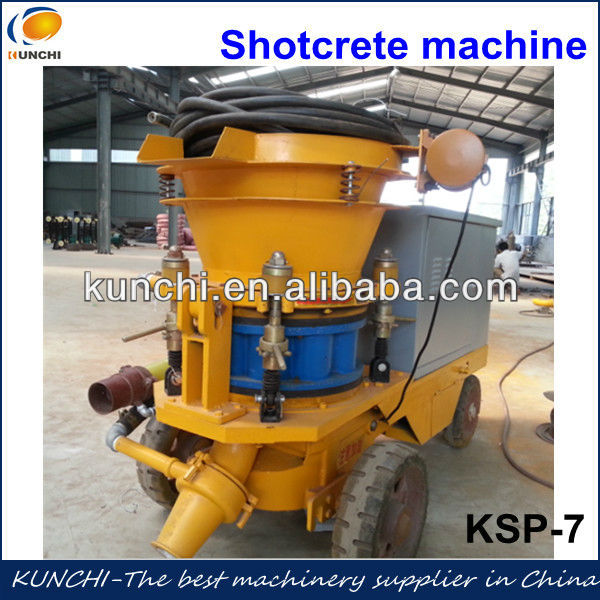 Hot sale dry-mix shotcrete machine with good quality