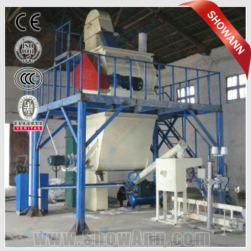 Hot Sale Dry Plaster Mortar Processing Line With Good Quality