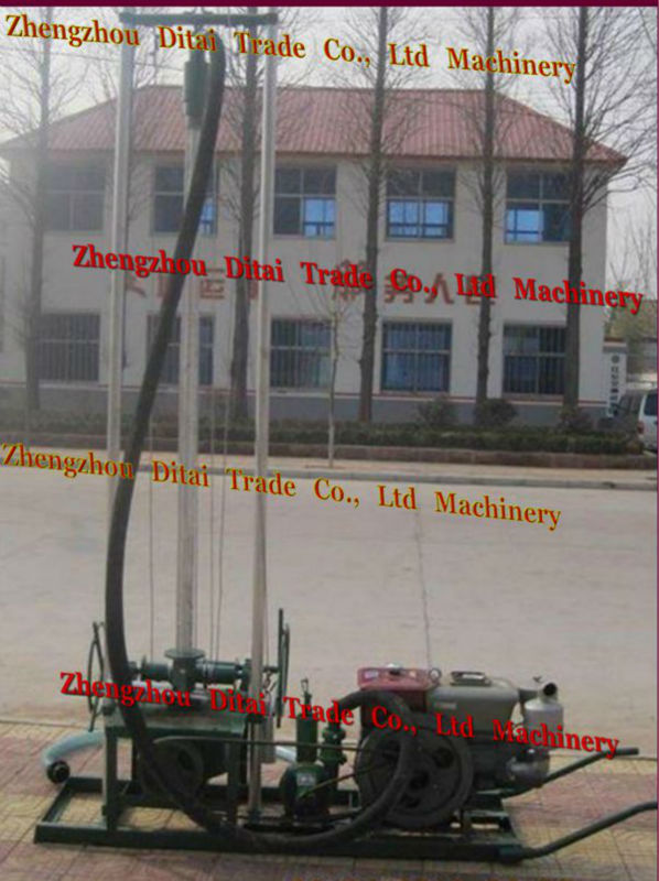 Hot Sale!!! Easy Operation (two persons operated okay) Portable DT-80 (30 60 80m)Water Well Drilling Rigs