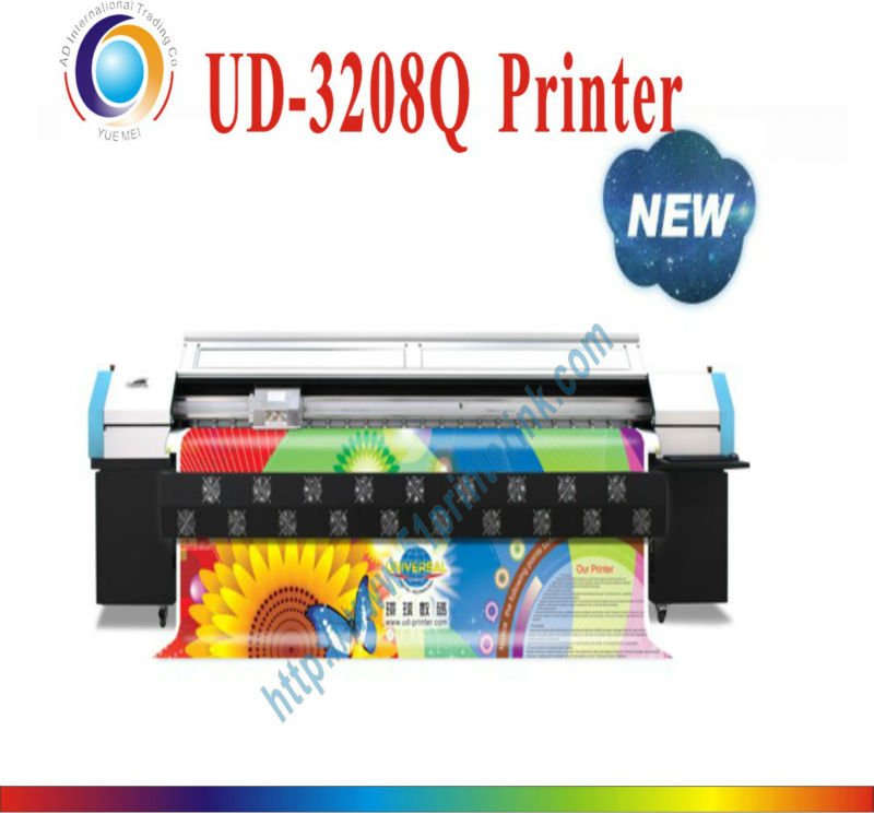 Hot sale!flex solvent printer UD-3208Q with seiko heads