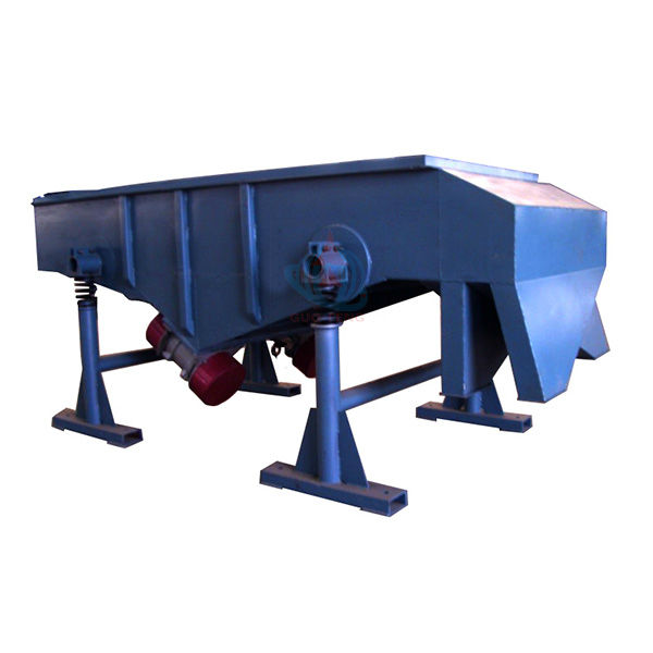 hot sale high efficiency carbon steel sand linear vibrating sieve machie with ISO&CE