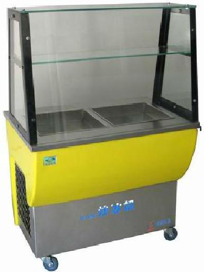 Hot sale ice frying machine