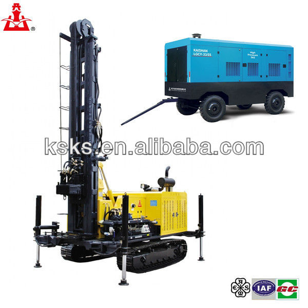 Hot sale Kaishan KW30 crawler mini water well drilling rig