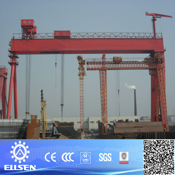 Hot sale light duty 15 ton gantry crane for selling