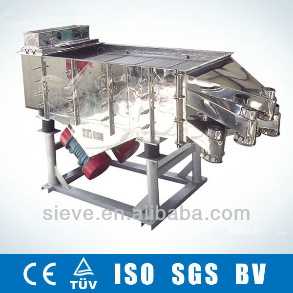 Hot sale linear vibrating sieve machine for food industry