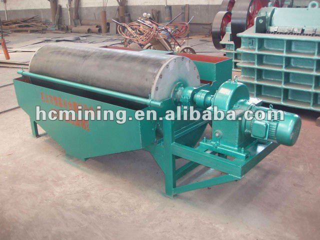 Hot Sale Magnetite Calcined Iron Ore Wet Type Magnetic Separator