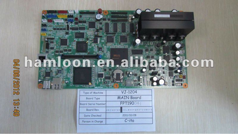 hot sale ! ! ! Main board for mutoh vj-1204