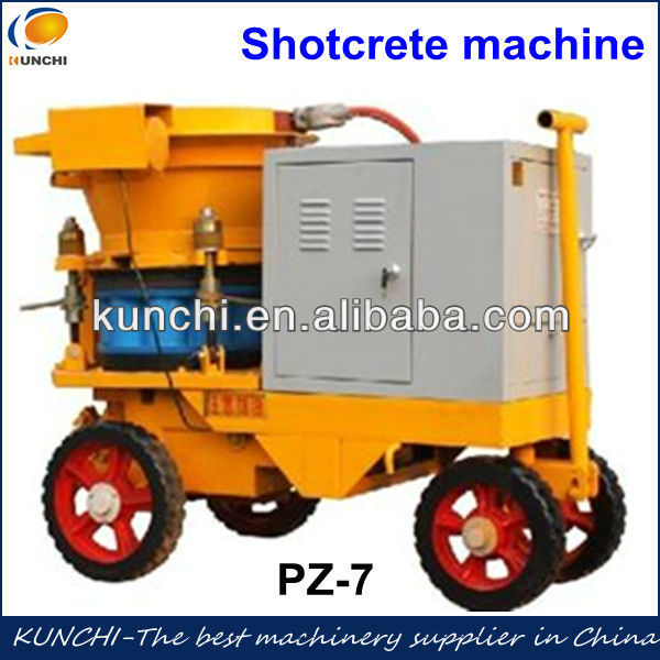 Hot sale PZ-7 dry mix shotcrete machine