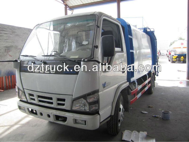 HOT SALE Qingling ISUZU 4*2 garbage compactor recycling truck