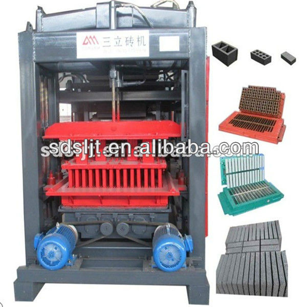 Hot sale!QT6-15 hollow brick machine,interlocking brick machine with new technology