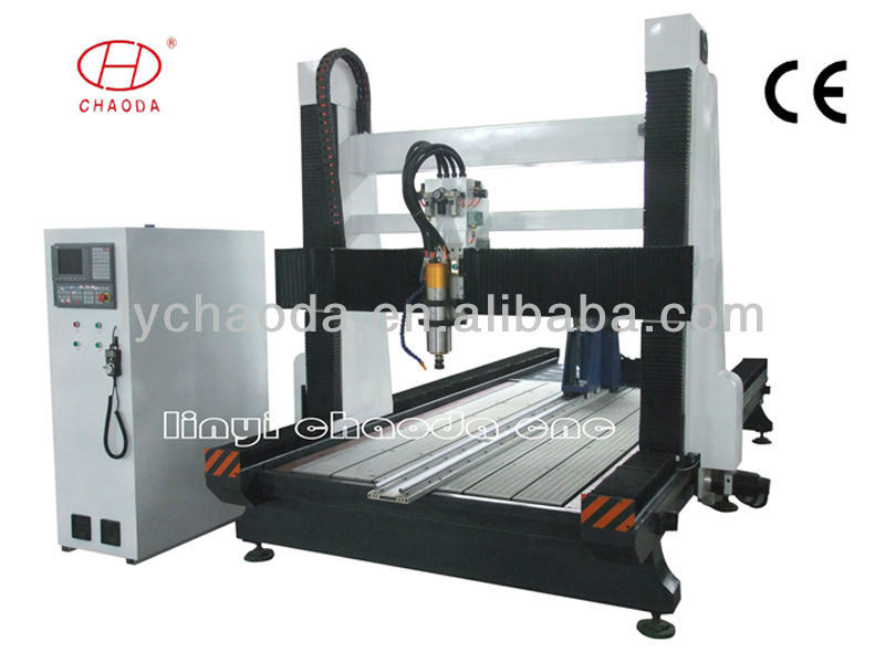 Hot Sale Rotary 3d Milling Machine CNC with High Z Axis