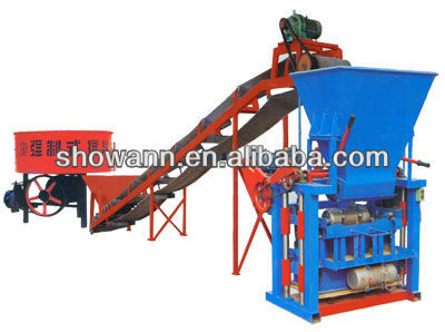 Hot sale SAZT-1 Simple stationary type brick production line