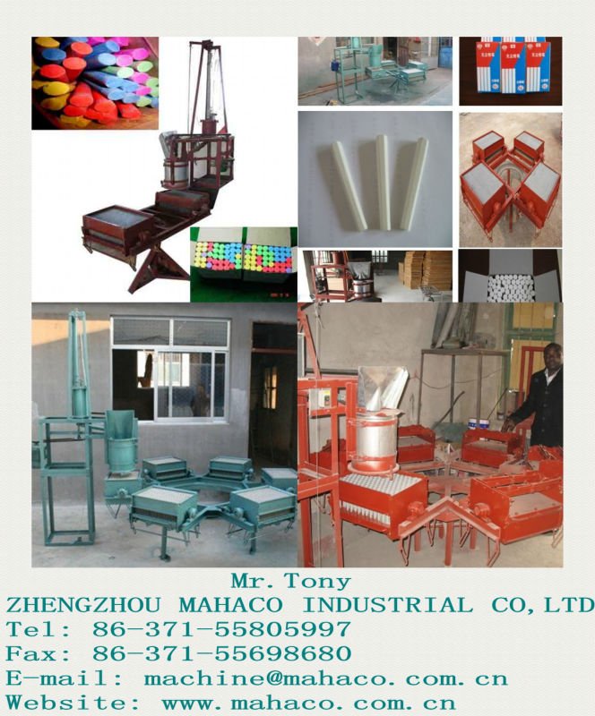 Hot Sale School Sustless Chalk making machine