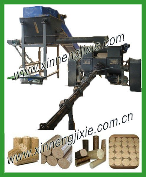 Hot Sale!!! Wood/Straw/Rice husk/Olive Seeds/Palm Husk Biomass Briquette Machine