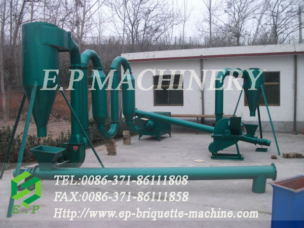 hot selling 500kg/h wood pellet production line