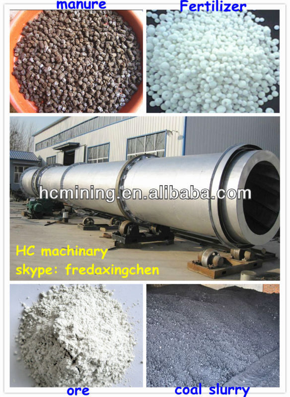 hot selling and high efficient compound fertilizer rotary dryer