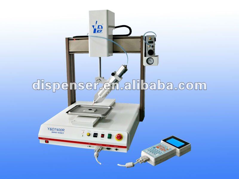 Hot selling Automatic desktop 4 axis rotary machine for fluid dispensing