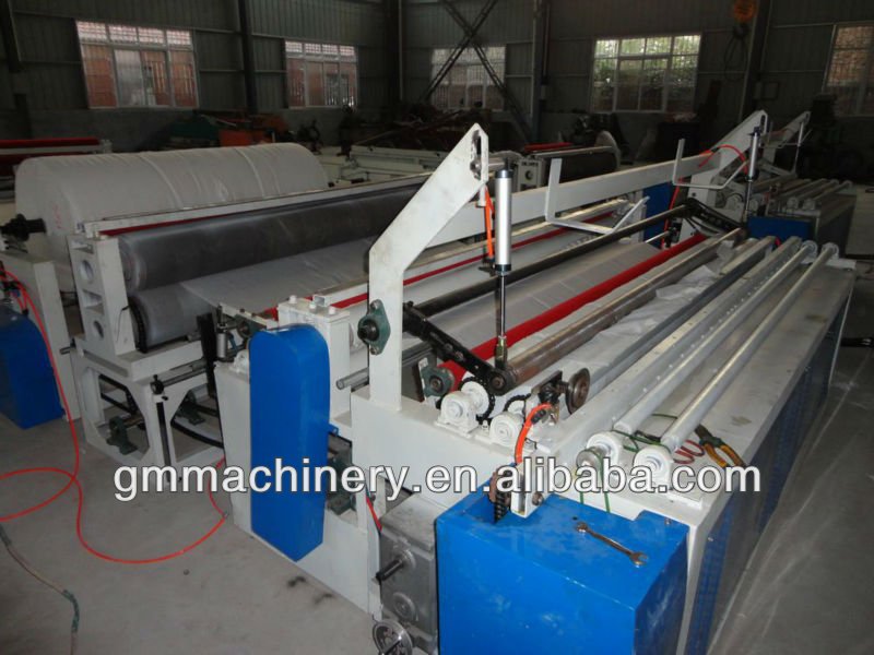 Hot Selling Automatically Jumbo Roll Paper Rewinding Machine