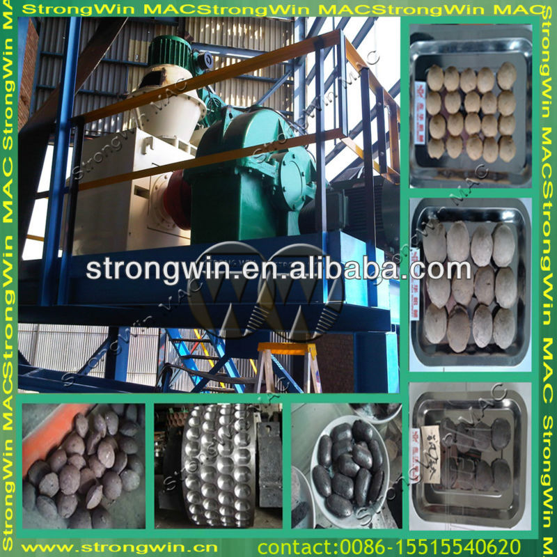 Hot selling coal charcoal ball briquette machine coal ball briquette machine