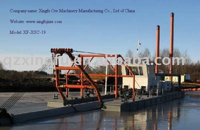 Hot selling dredging machine with good quality and output of 2000cbm/h