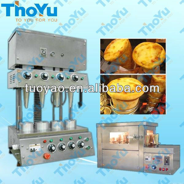 Hot selling fast food pizza cone machine