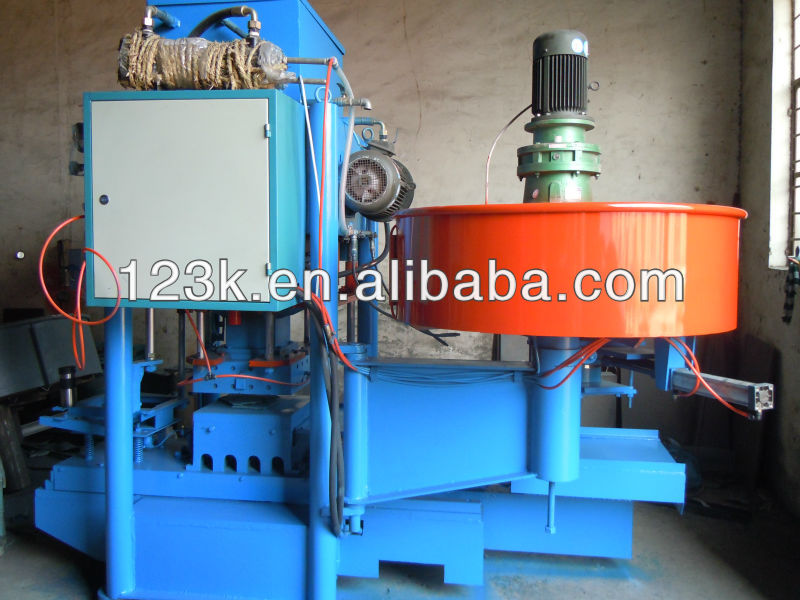 Hot selling JS-128 cement roofing tiles pressing machine